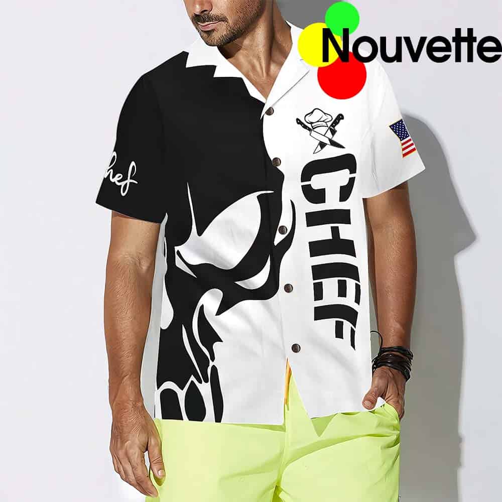 Skull Chef Hawaiian Shirt