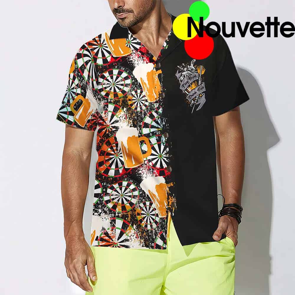 Play Darts And Drink Beer Hawaiian Shirt Play Darts And Drink Beer Hawaiian Shirt