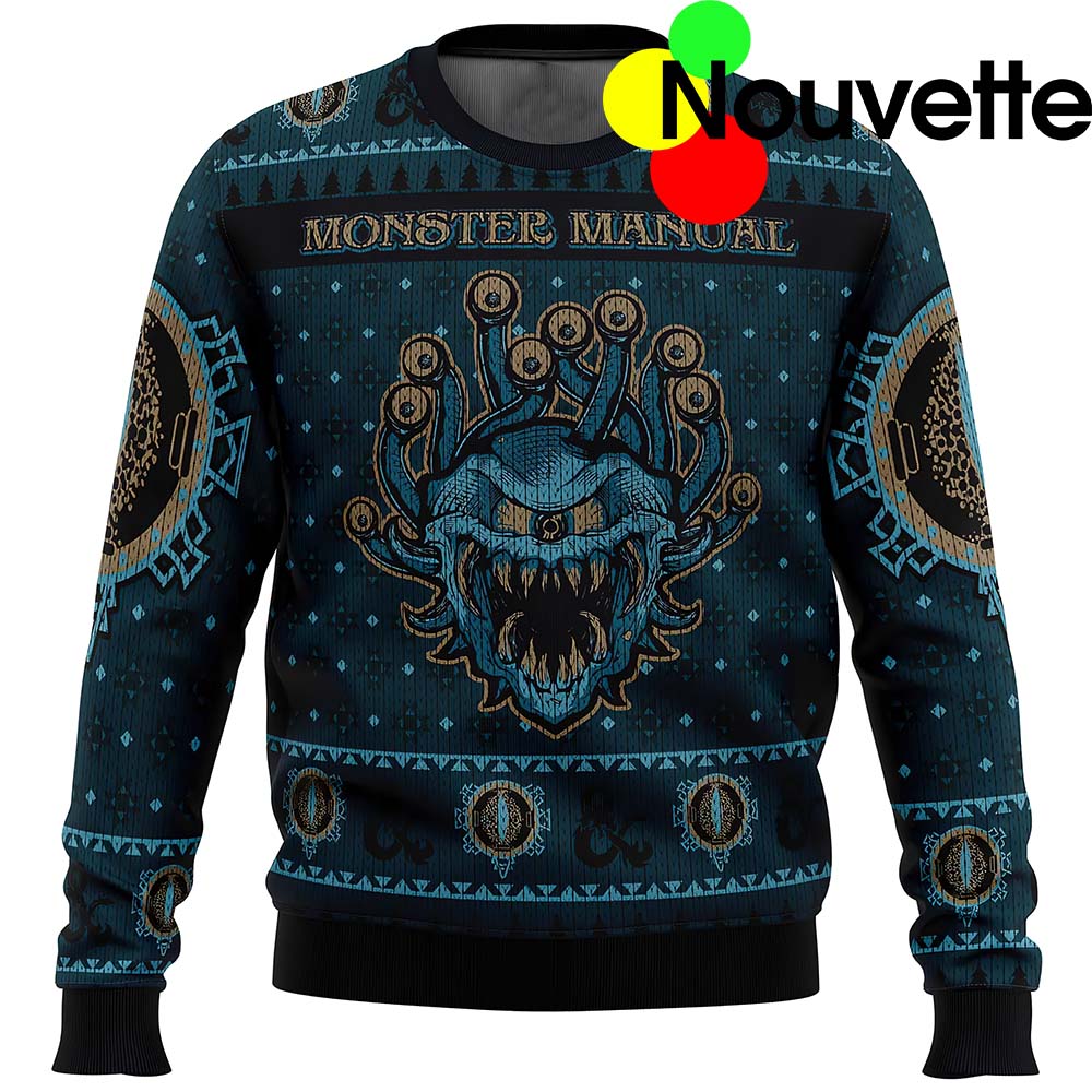 Monster Manual Ugly Christmas Sweater Monster Manual Ugly Christmas Sweater