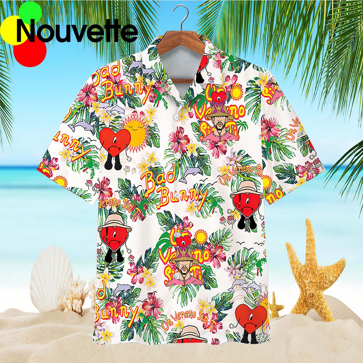 Bad Bunny Summer Hawaiian Shirt Bad Bunny Summer Hawaiian Shirt