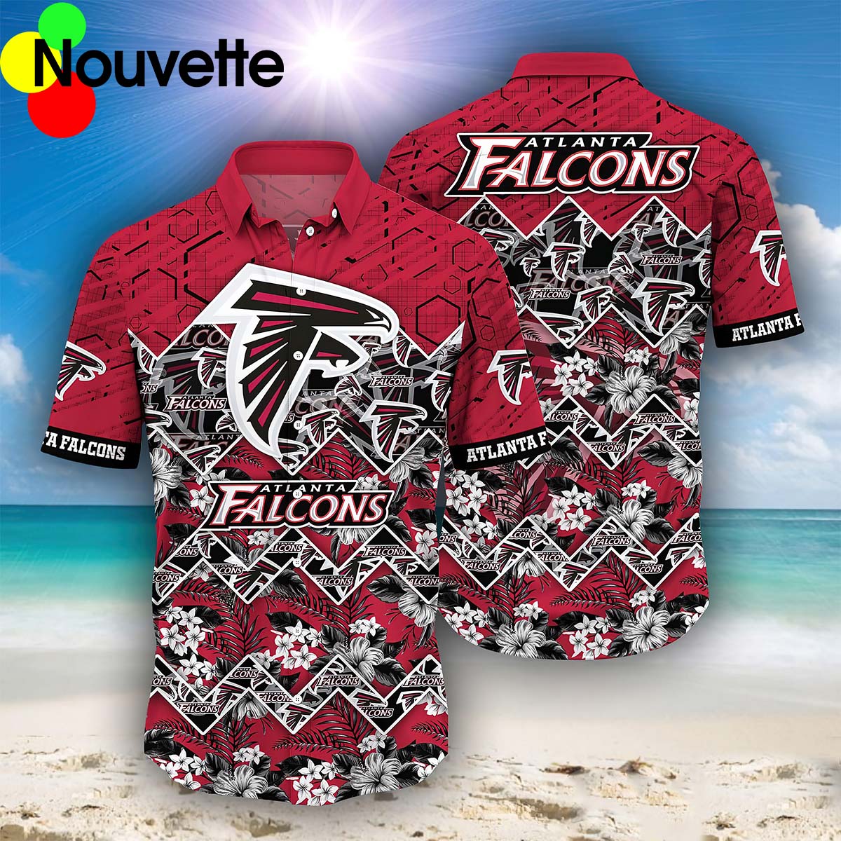 Atlanta Falcons Tropical Hawaiian Shirt Atlanta Falcons Tropical Hawaiian Shirt