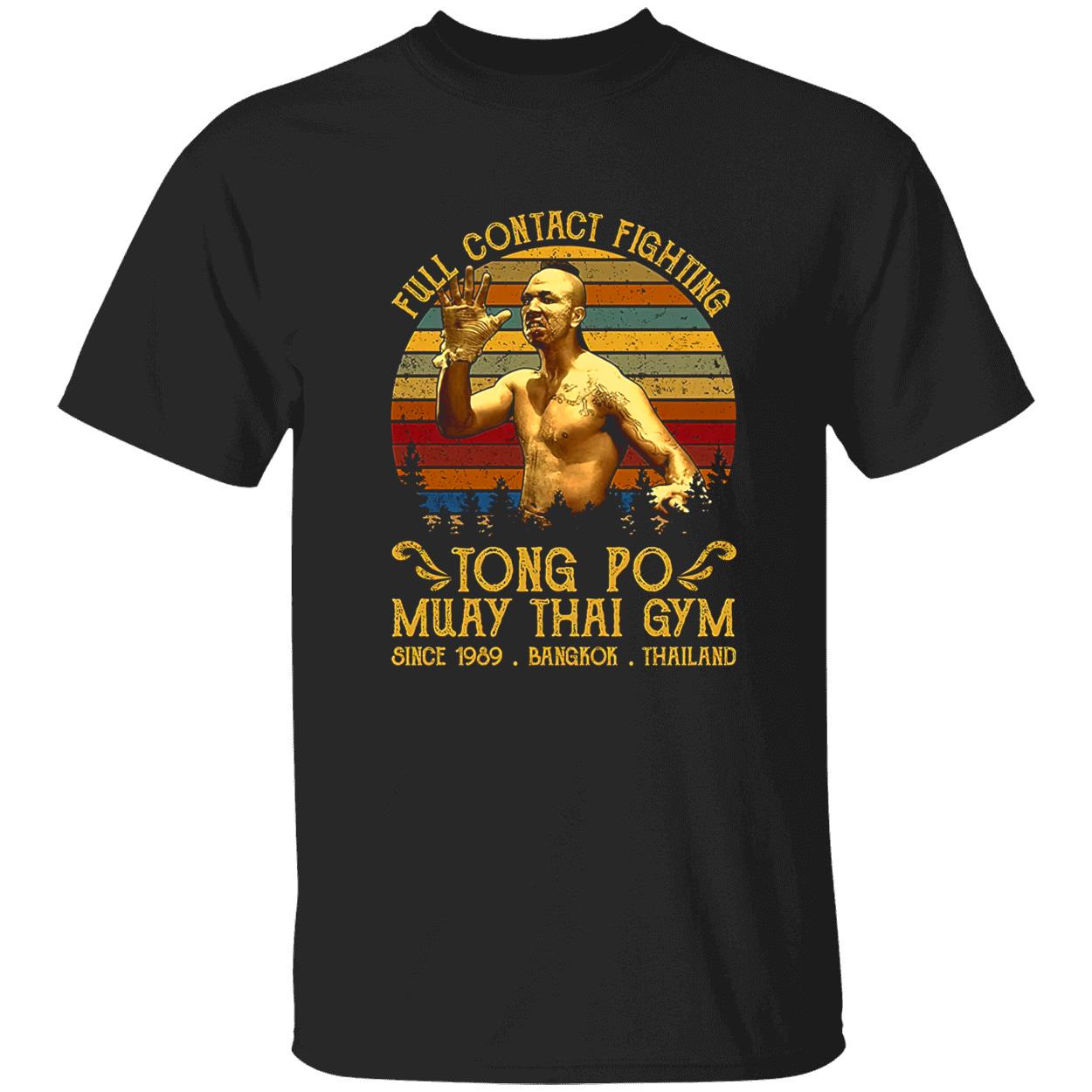 Full Contact Fighting Tong Po Muay Thai Gym Shirt
