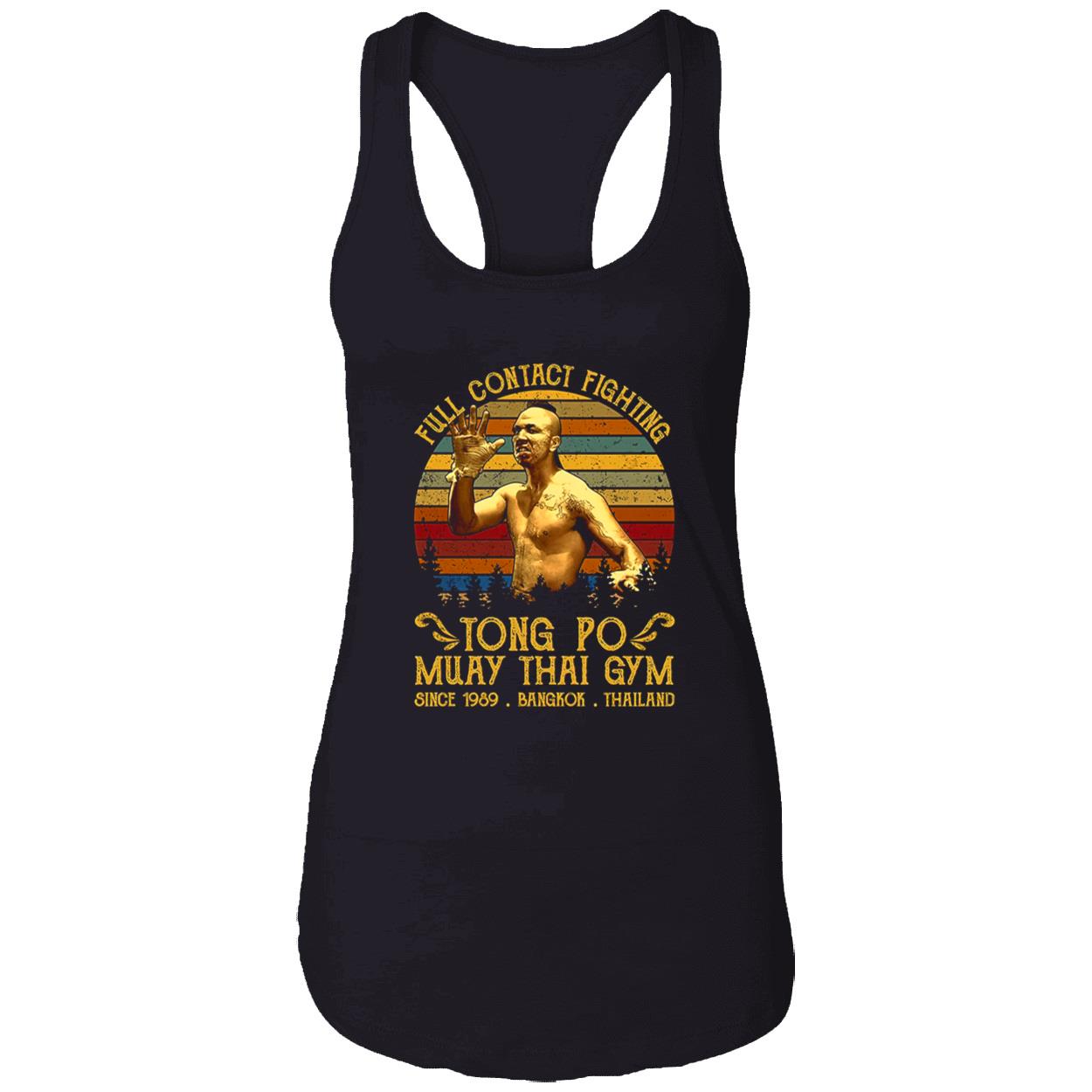 Full Contact Fighting Tong Po Muay Thai Gym Shirt Full Contact Fighting Tong Po Muay Thai Gym Shirt