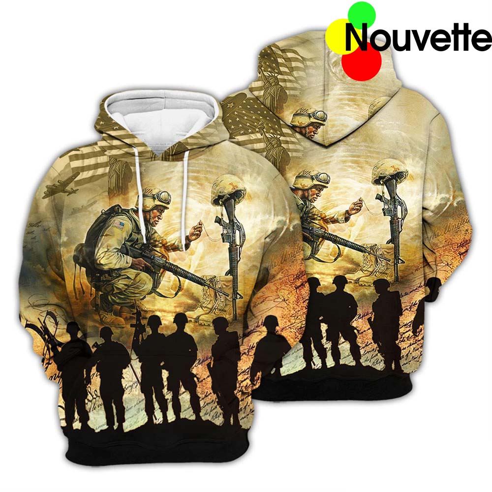 Army Independence Day Memorial Day 3D Hoodie Army Independence Day Memorial Day 3D Hoodie