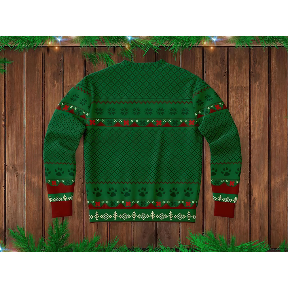 German Shepherd Feliz Navidog Christmas Sweater German Shepherd Feliz Navidog Christmas Sweater