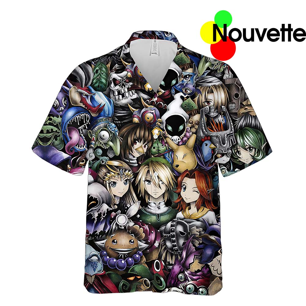 The Legend Of Zelda Art Hawaiian Shirt
