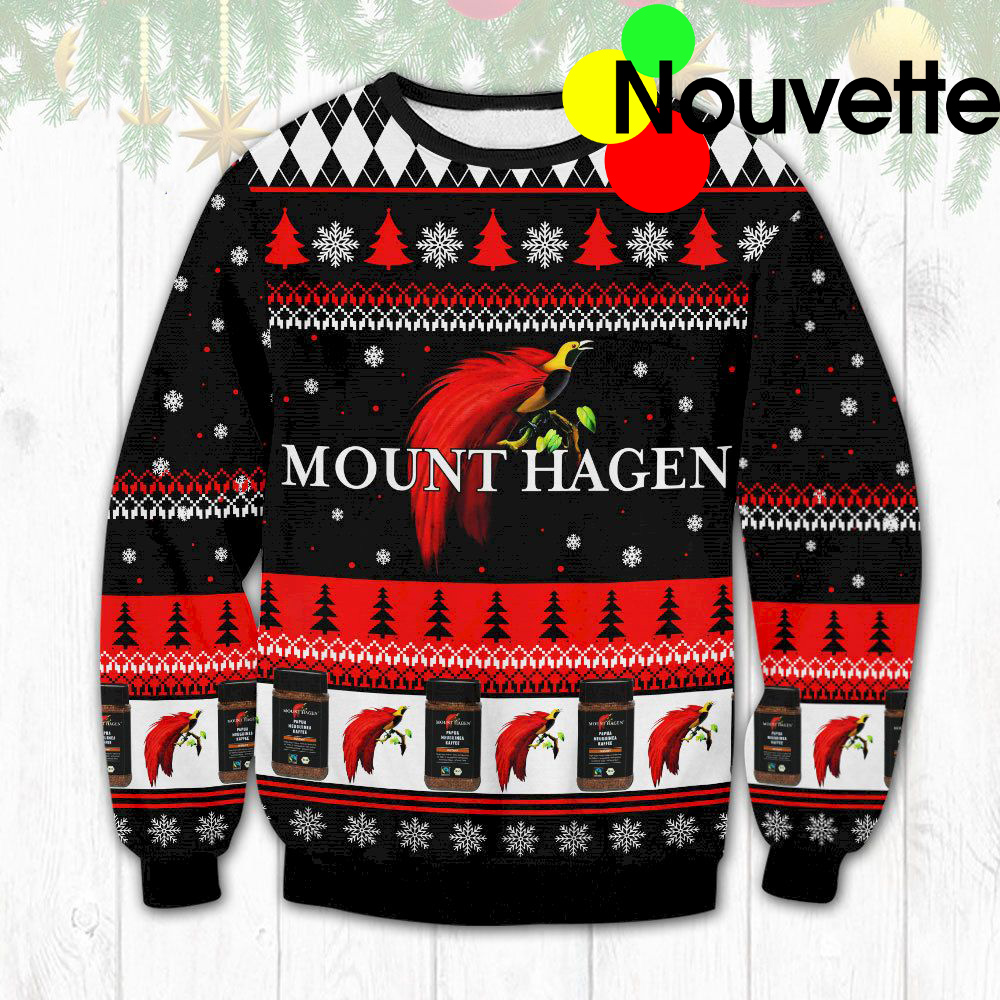 Mount Hagen Coffee Ugly Christmas Sweater Mount Hagen Coffee Ugly Christmas Sweater