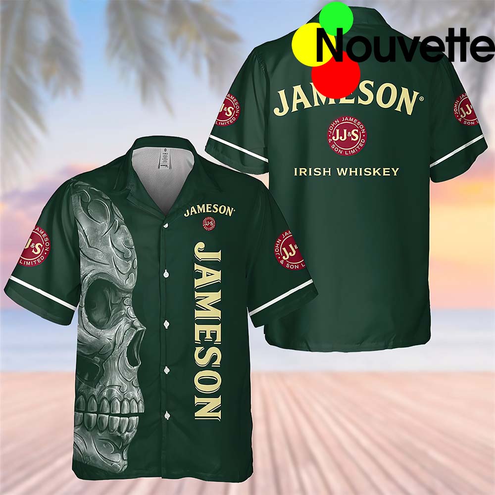 Jameson Skull Hawaiian Shirt Jameson Skull Hawaiian Shirt