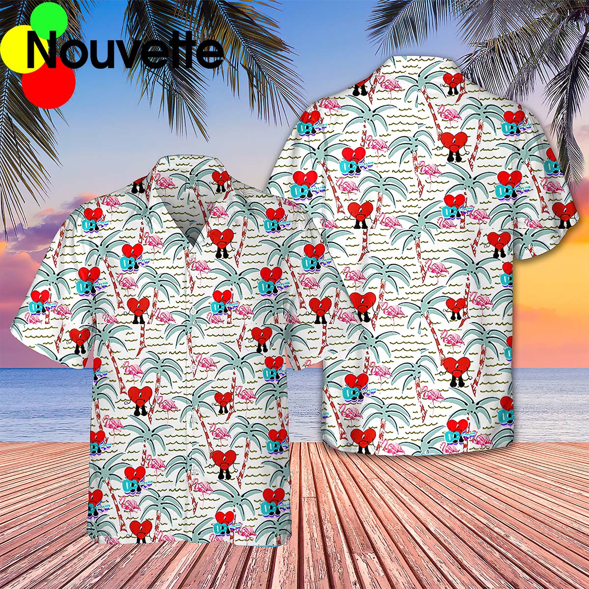 Bad Bunny Hawaiian Shirt Bad Bunny Hawaiian Shirt