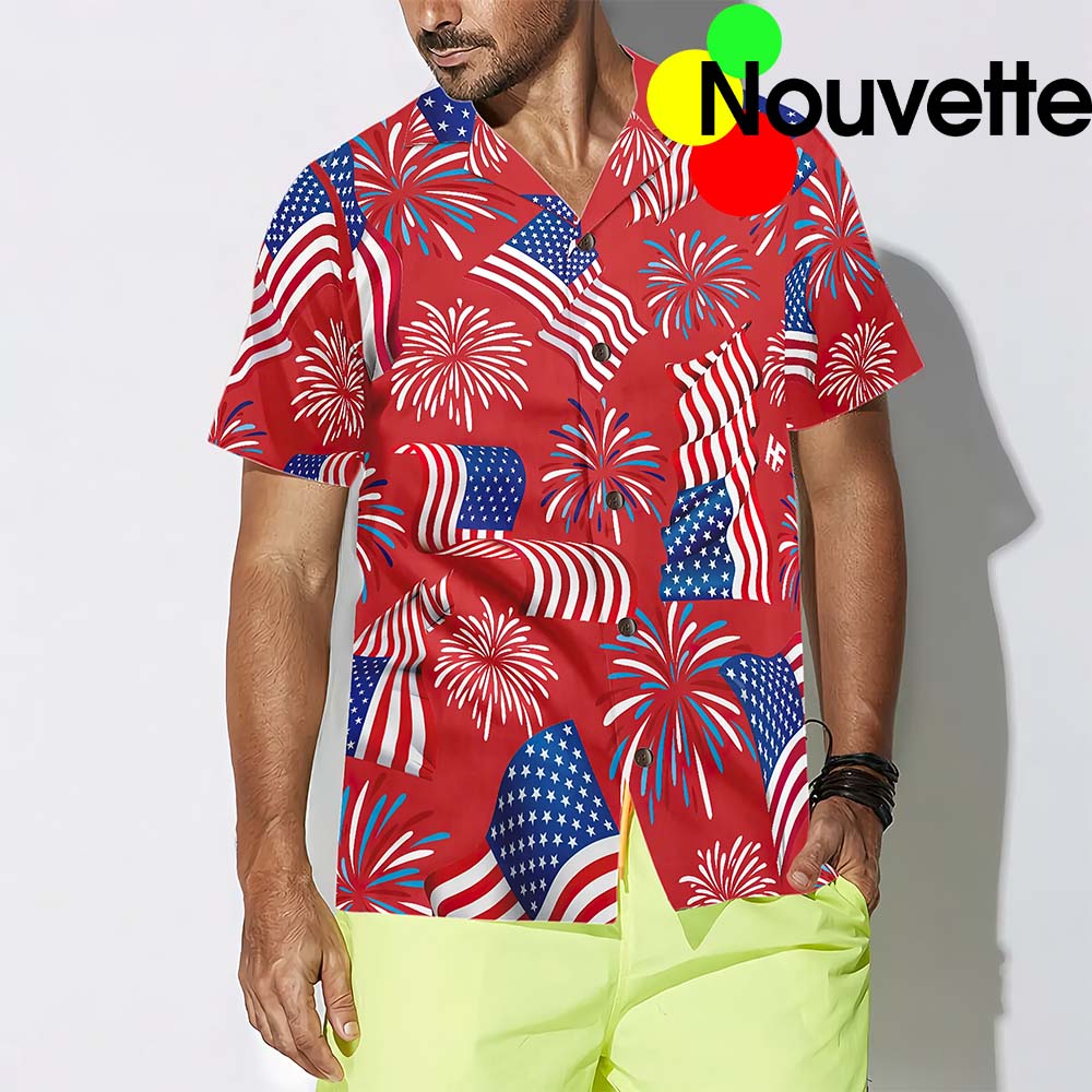 4Th Of July Patriotic Hawaiian Shirt 4Th Of July Patriotic Hawaiian Shirt