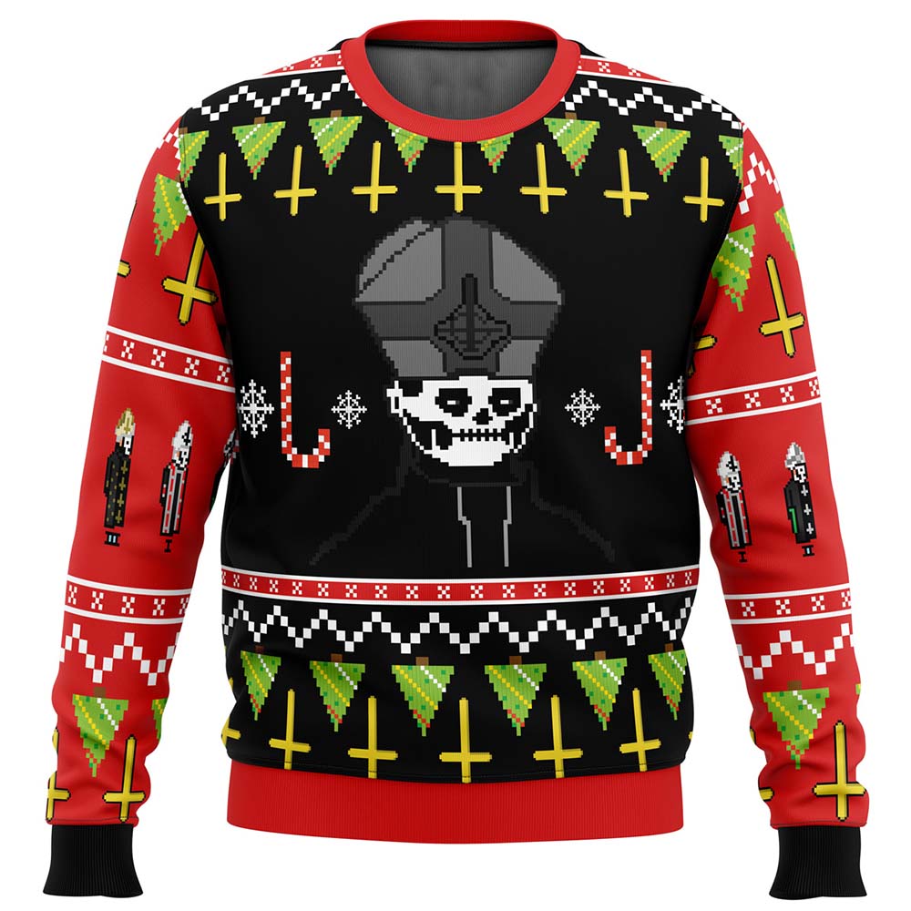 Papa Emeritus Christmas Sweater Papa Emeritus Christmas Sweater