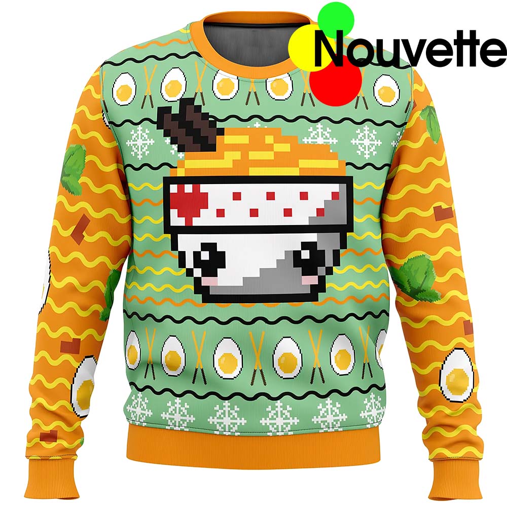 Ramen Ugly Christmas Sweater Ramen Ugly Christmas Sweater