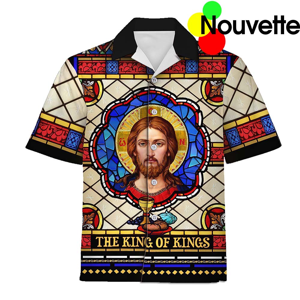 Jesus The King Of Kings Hawaiian Shirt Jesus The King Of Kings Hawaiian Shirt