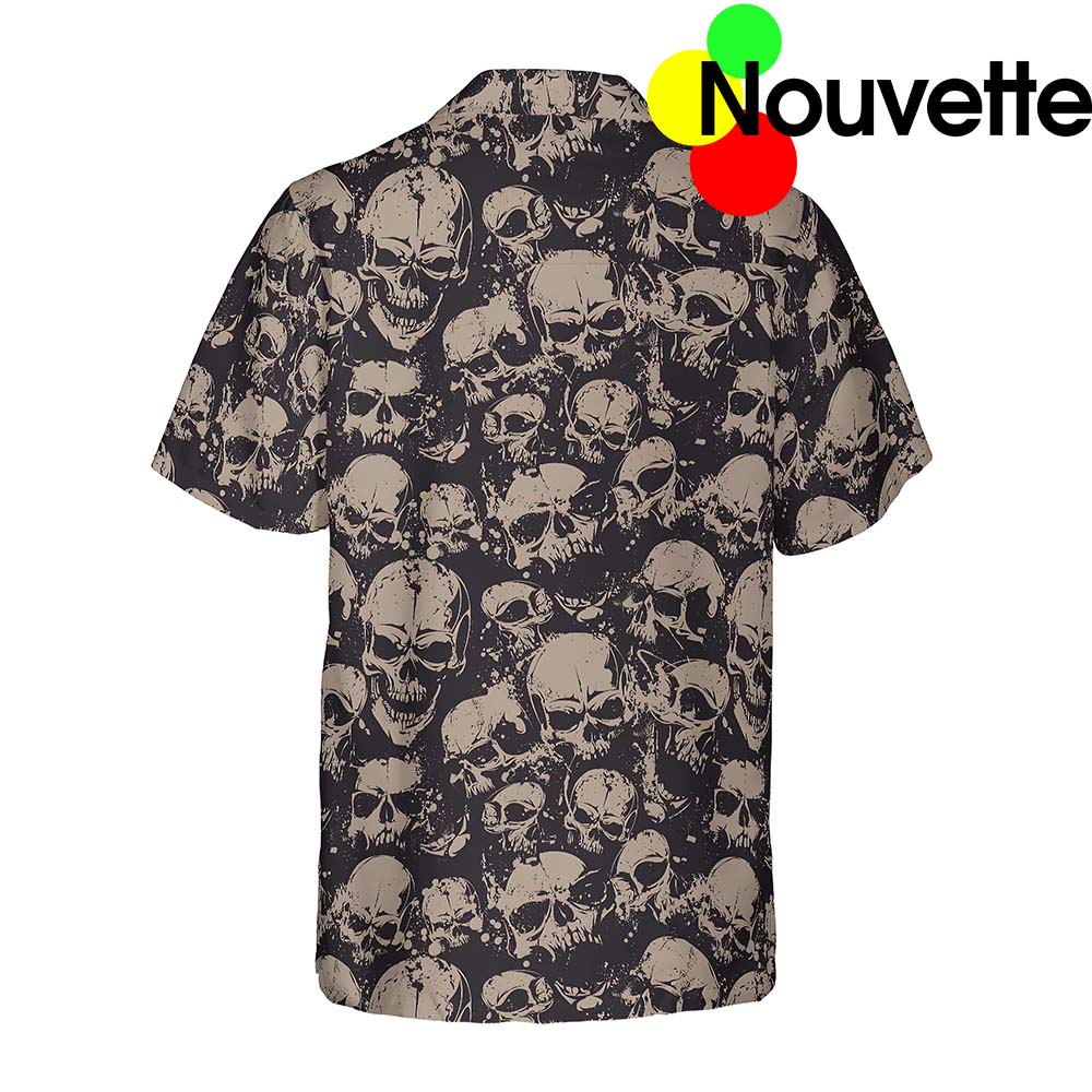 Skull And Cool Hawaiian Shirt Skull And Cool Hawaiian Shirt