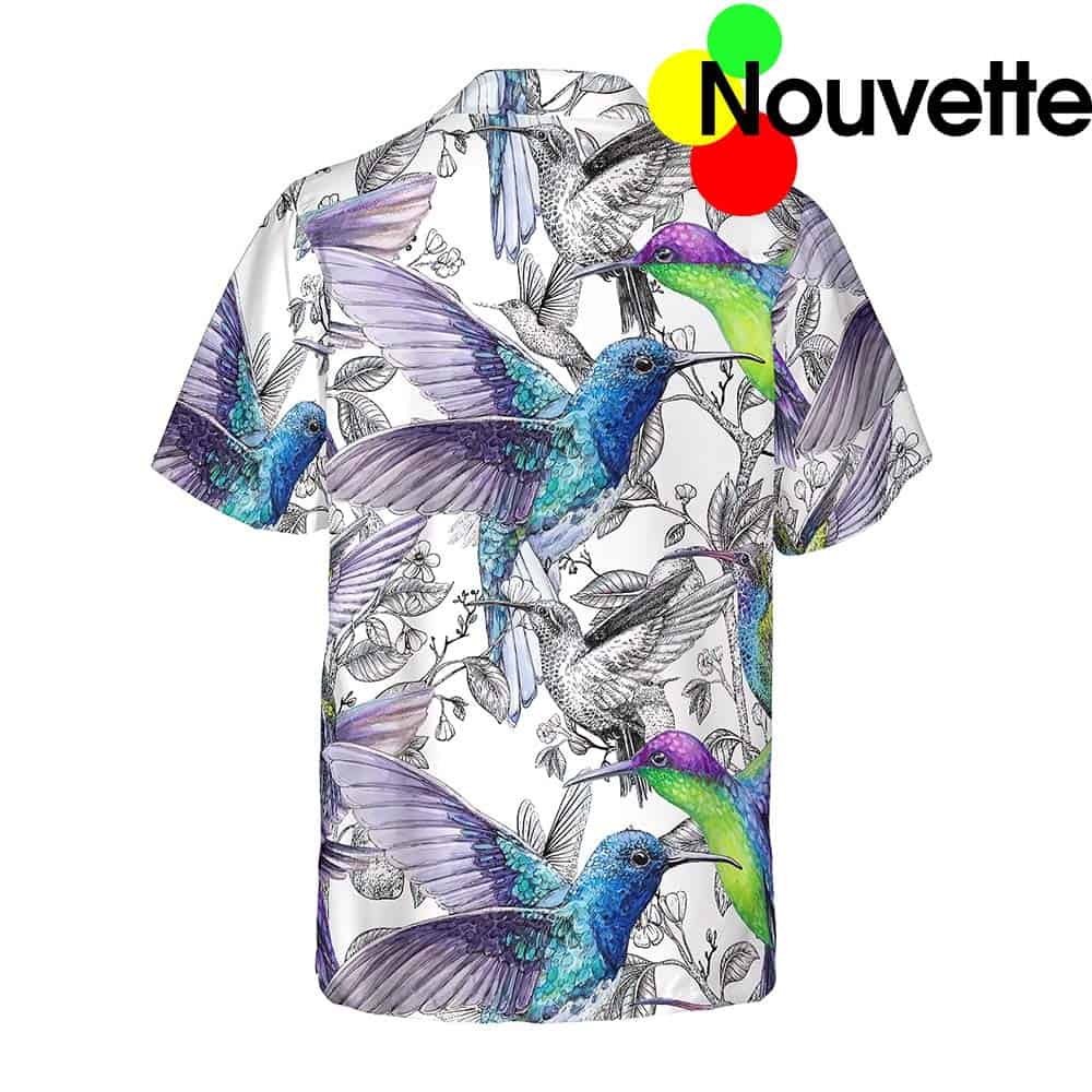 Hummingbirds Hawaiian Shirt Hummingbirds Hawaiian Shirt