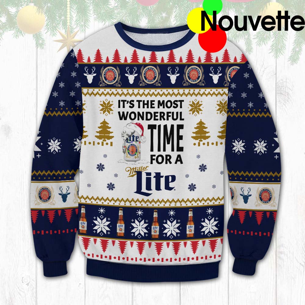 It’S The Most Wonderful Time For A Lite Christmas Sweater It’S The Most Wonderful Time For A Lite Christmas Sweater