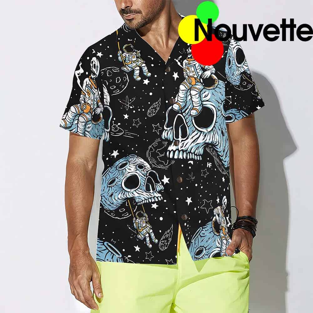 Lonely Skull Planet Outta Space Hawaiian Shirt Lonely Skull Planet Outta Space Hawaiian Shirt