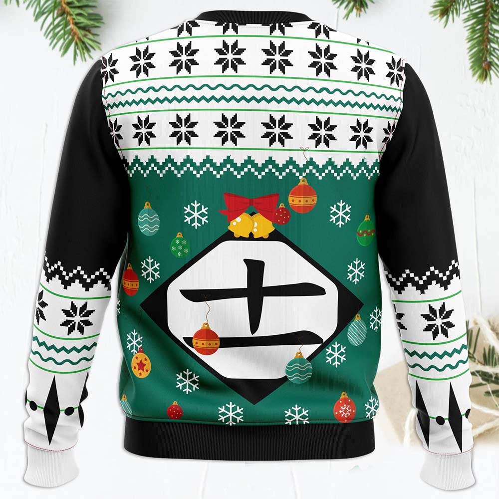 Kenpachi Zaraki Bleach Ugly Christmas Sweater Kenpachi Zaraki Bleach Ugly Christmas Sweater