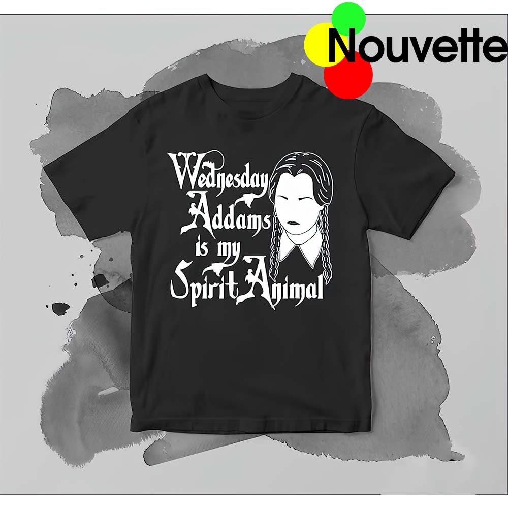 Wednesday Addams Is My Spirit Animal Shirt