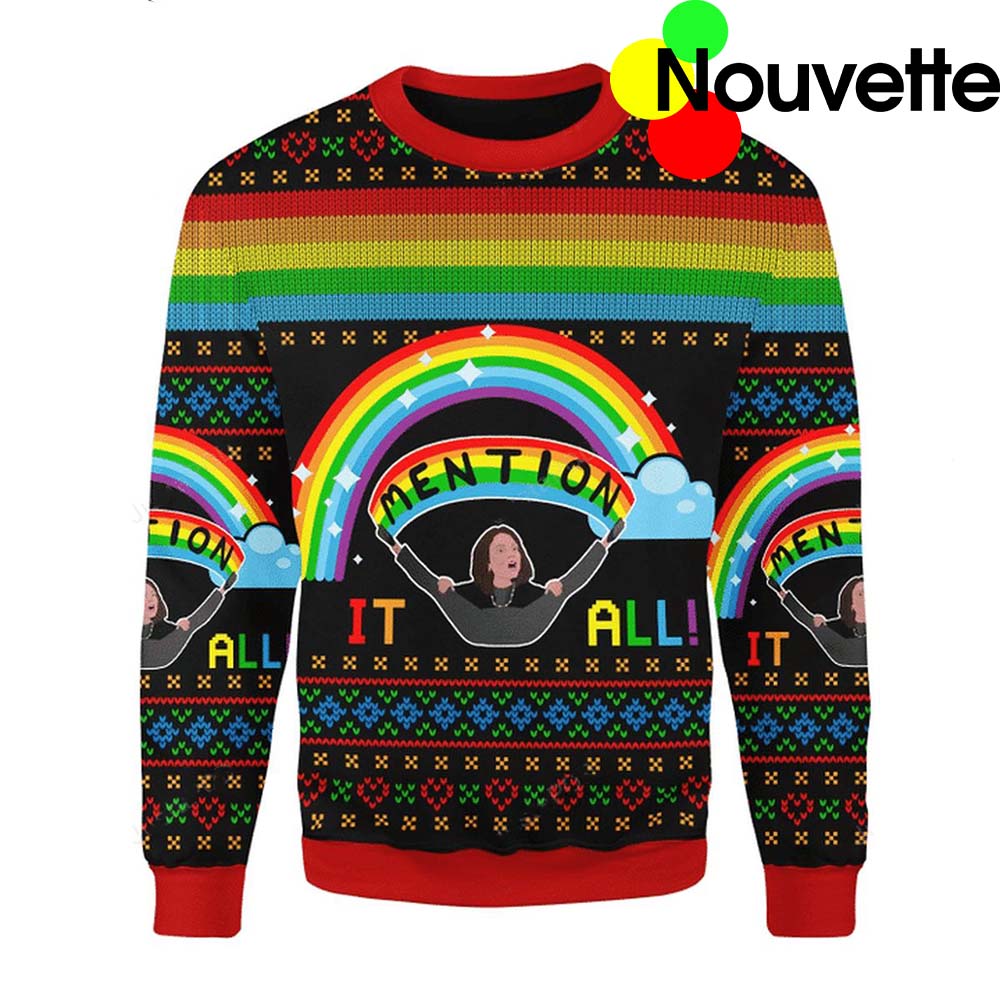Mention It All Ugly Christmas Sweater