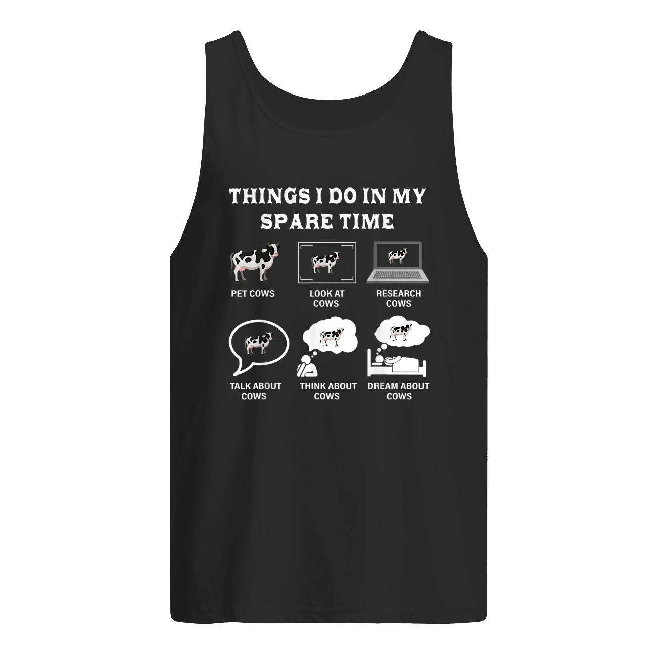 Cow Things I Do In My Spare Time Shirt Cow Things I Do In My Spare Time Shirt
