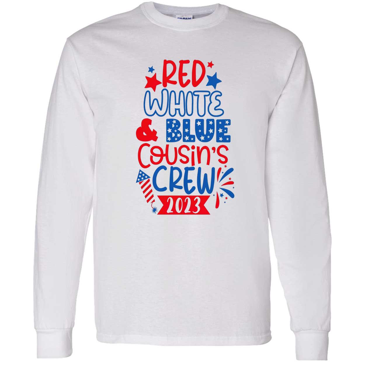 Red White Blue Cousin Crew 2023 Shirt Red White Blue Cousin Crew 2023 Shirt