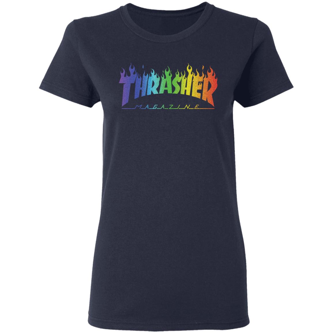 Thrasher Rainbow Shirt Thrasher Rainbow Shirt