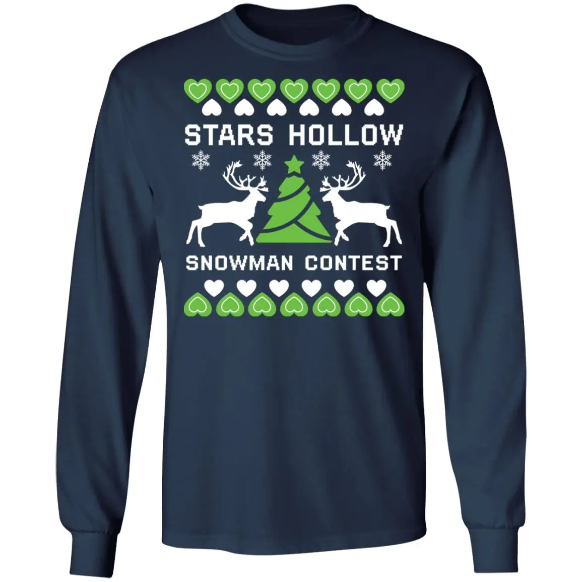 Stars Hollow Snowman Contest Christmas Sweatshirt Stars Hollow Snowman Contest Christmas Sweatshirt
