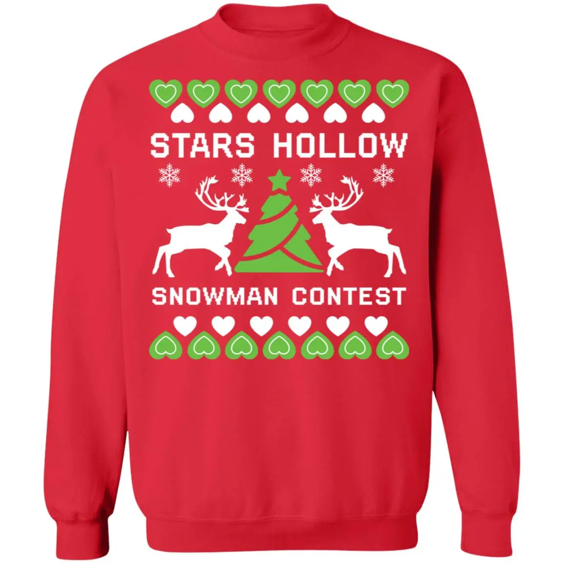 Stars Hollow Snowman Contest Christmas Sweatshirt Stars Hollow Snowman Contest Christmas Sweatshirt