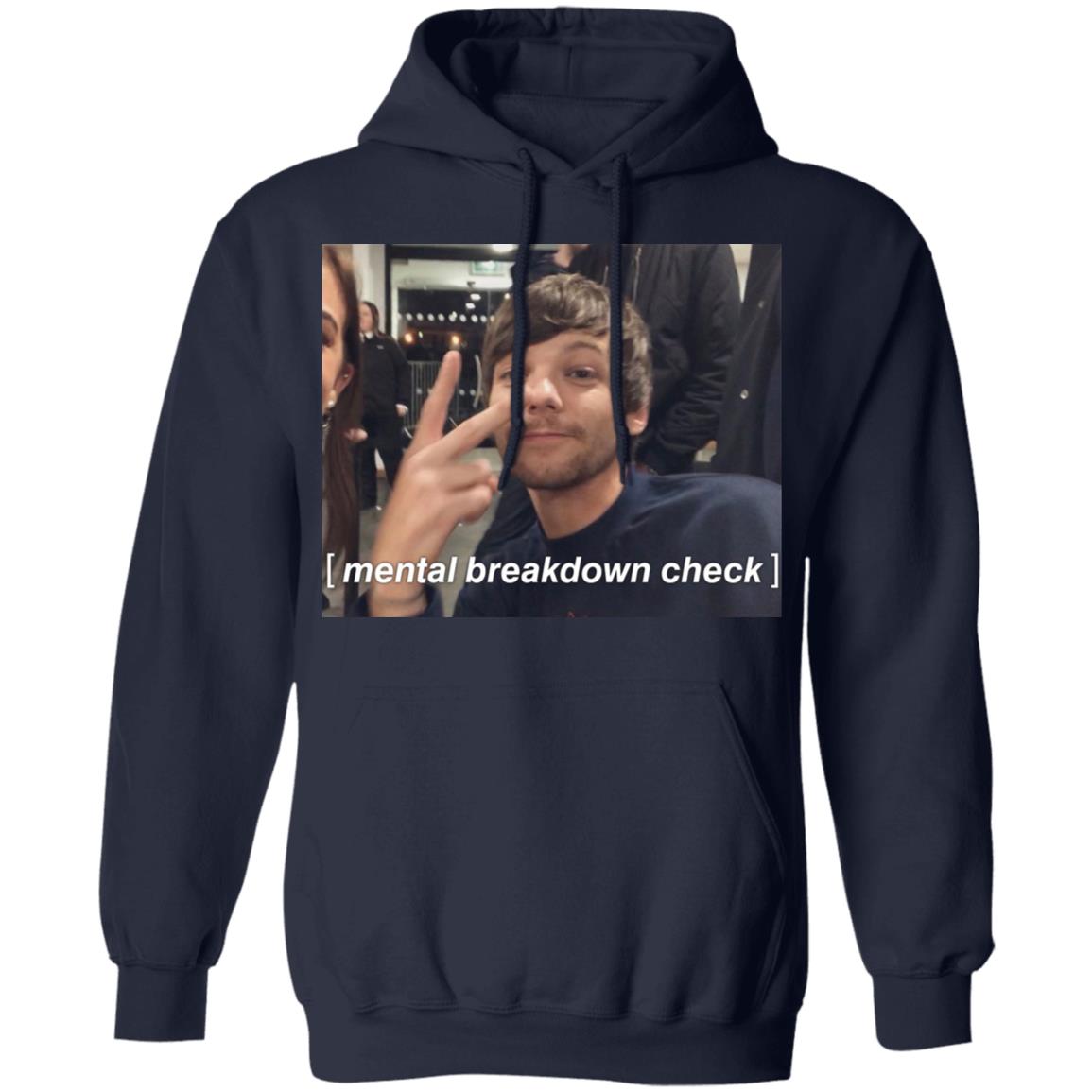 Louis Tomlinson Mental Breakdown Shirt Louis Tomlinson Mental Breakdown Shirt