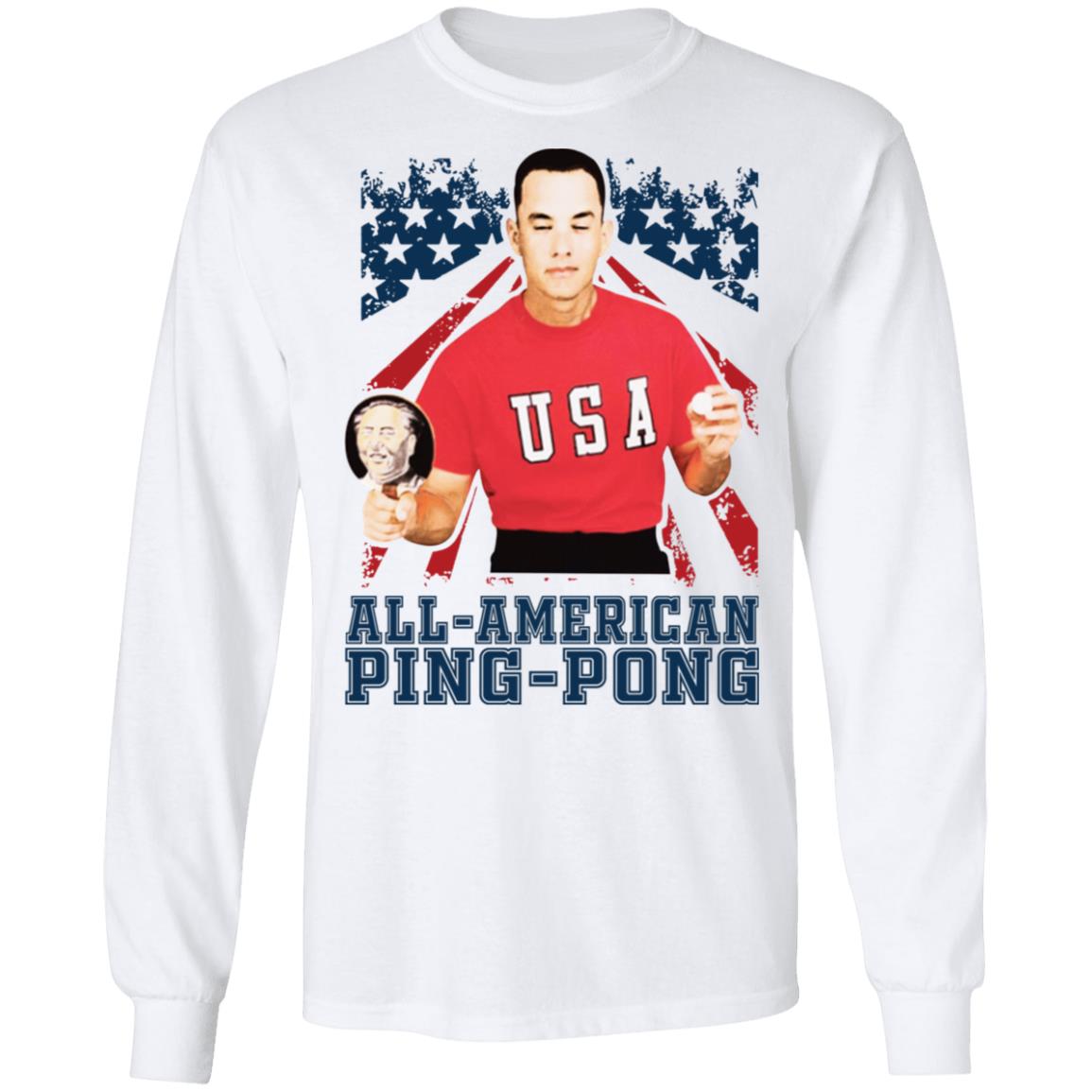 Forrest Gump All American Ping Pong Shirt Forrest Gump All American Ping Pong Shirt