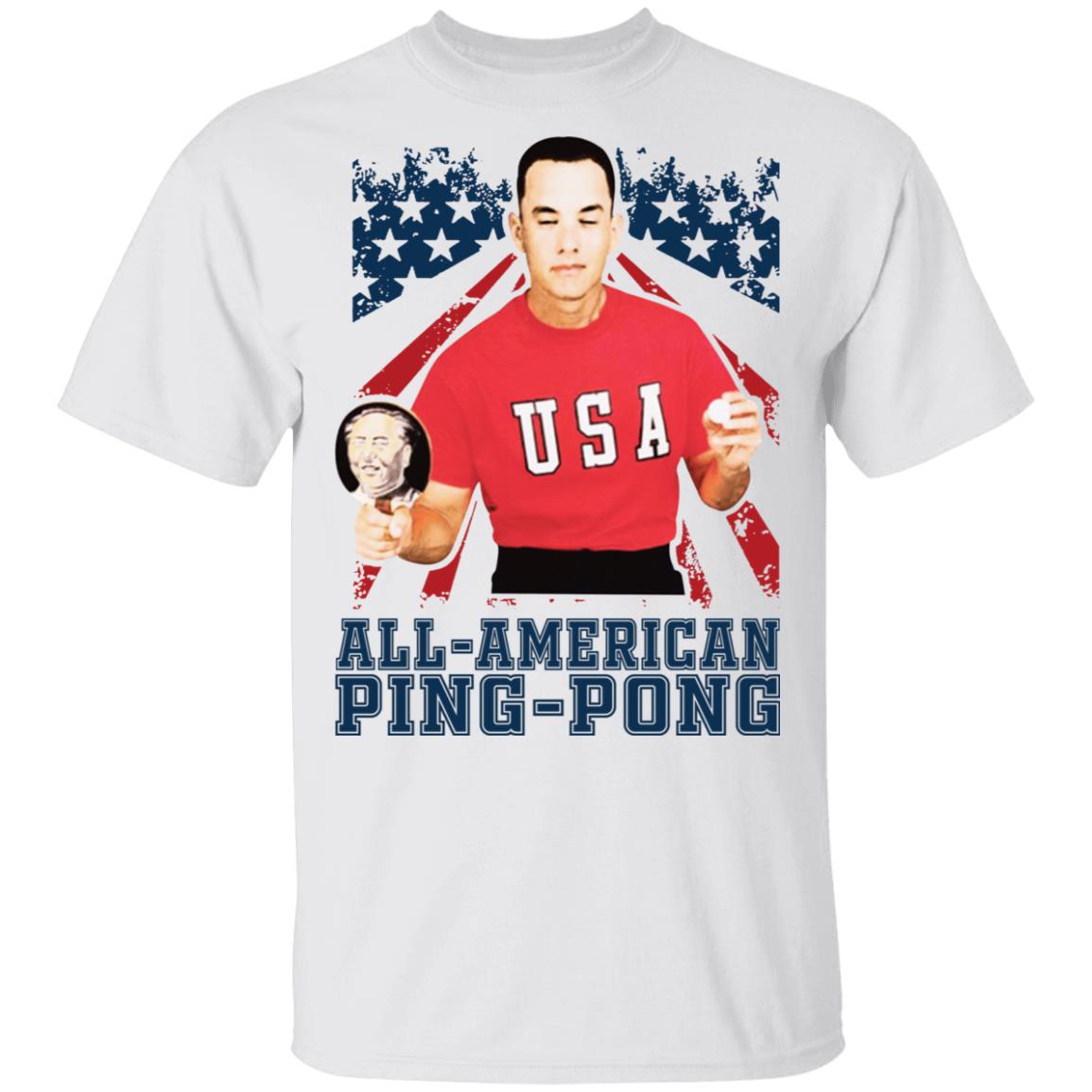 Forrest Gump All American Ping Pong Shirt Forrest Gump All American Ping Pong Shirt