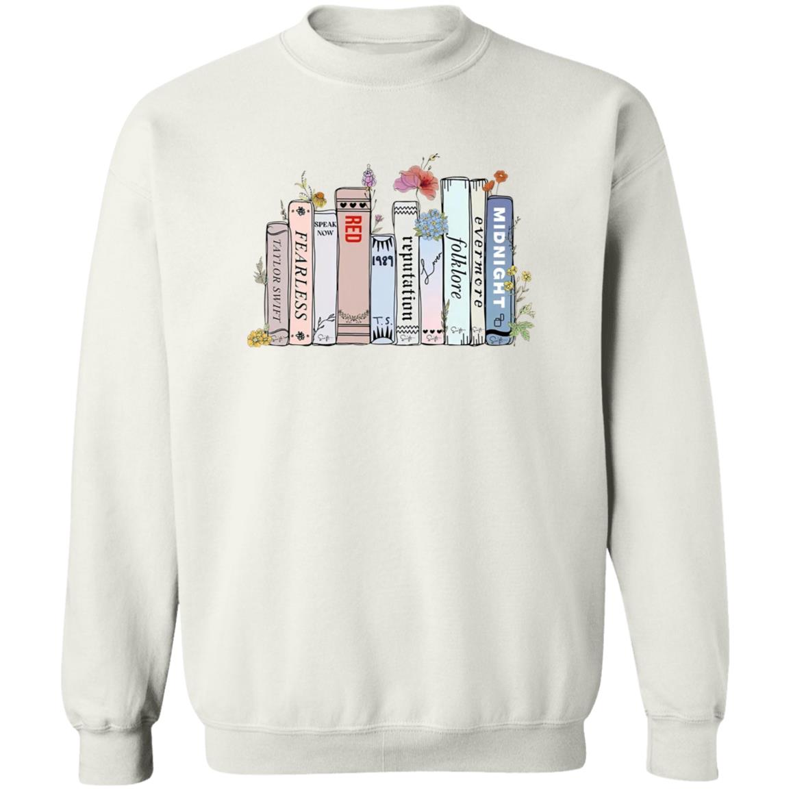 Taylor Vintage Albums As Books Sweatshirt