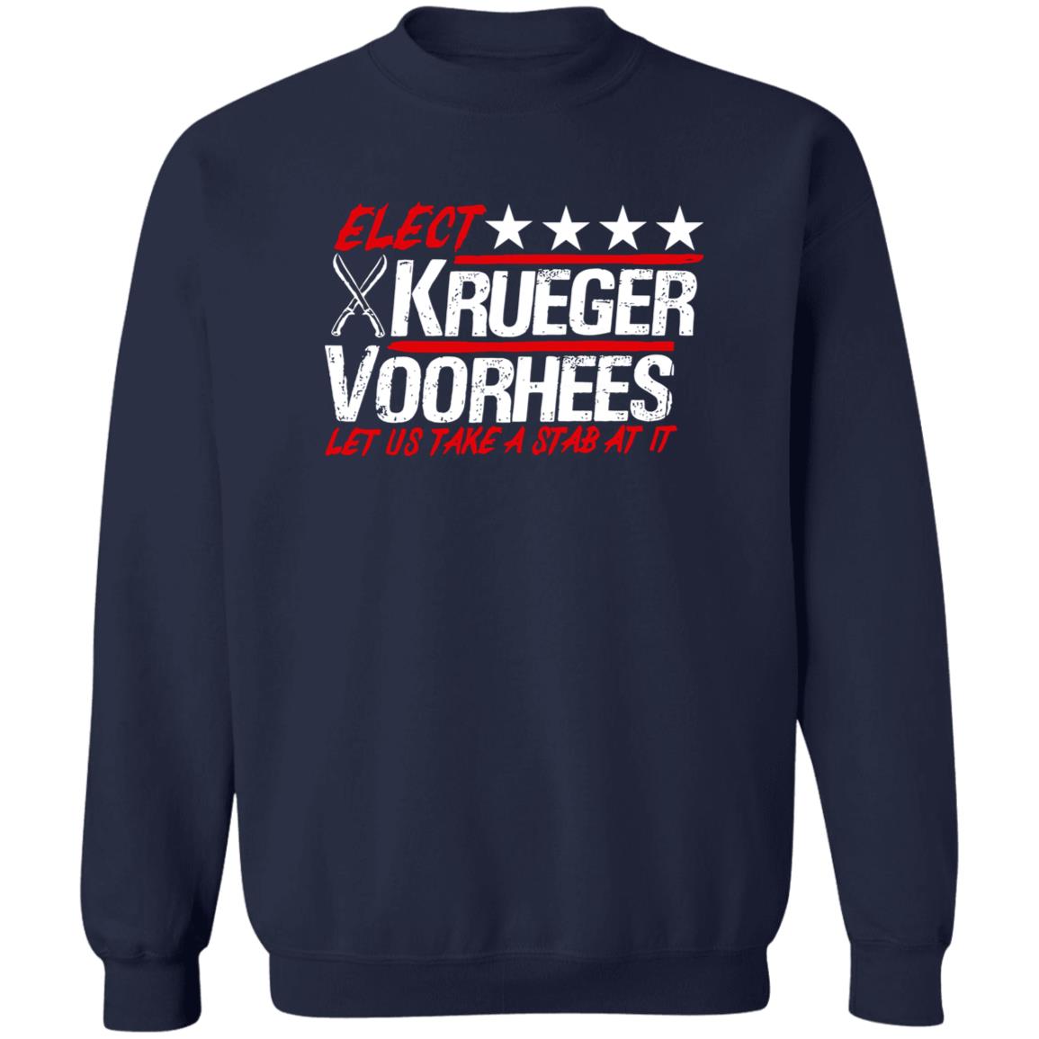 Elect Krueger Voorhees Let Us Take A Stab At It Shirt Elect Krueger Voorhees Let Us Take A Stab At It Shirt