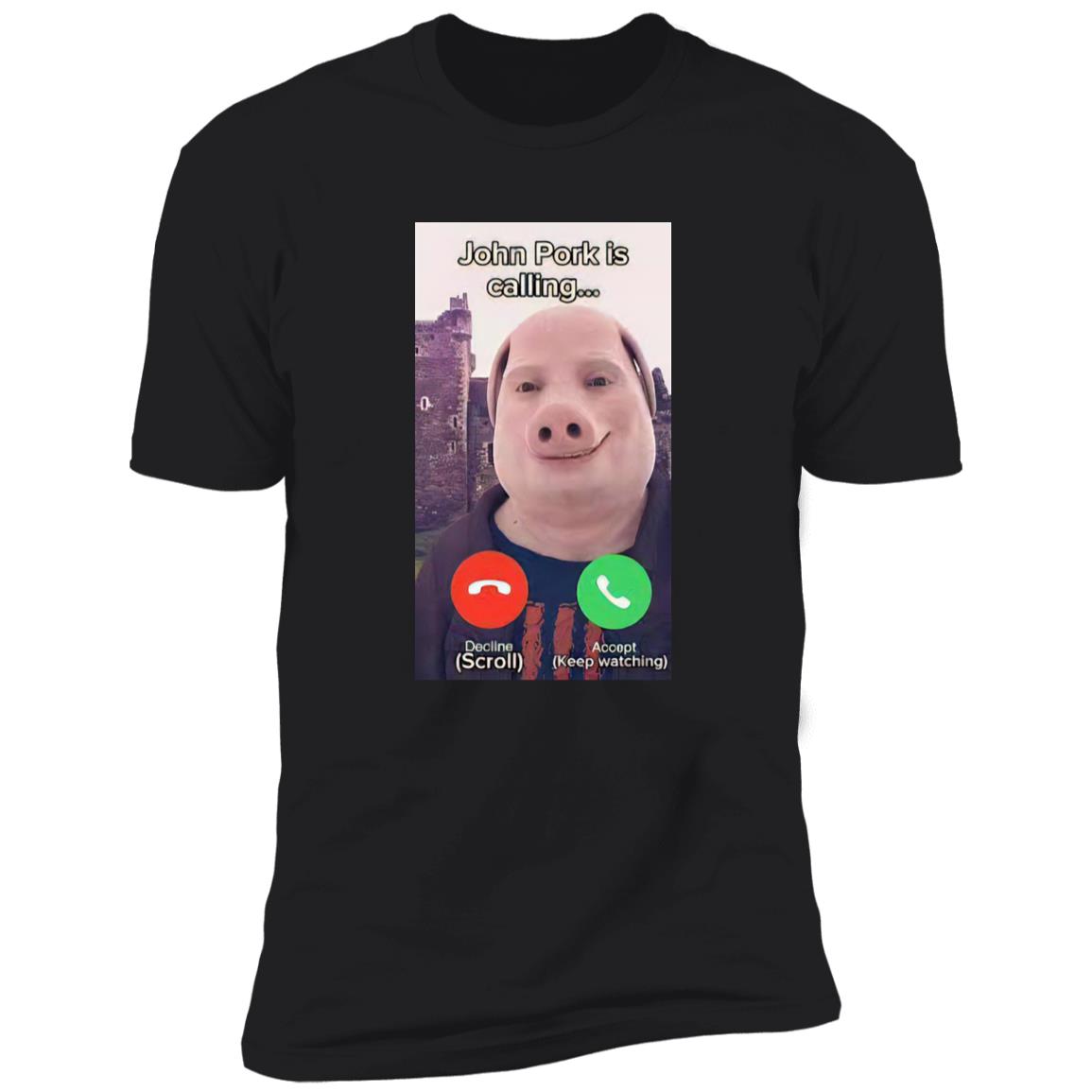 John Pork Is Calling Shirt John Pork Is Calling Shirt
