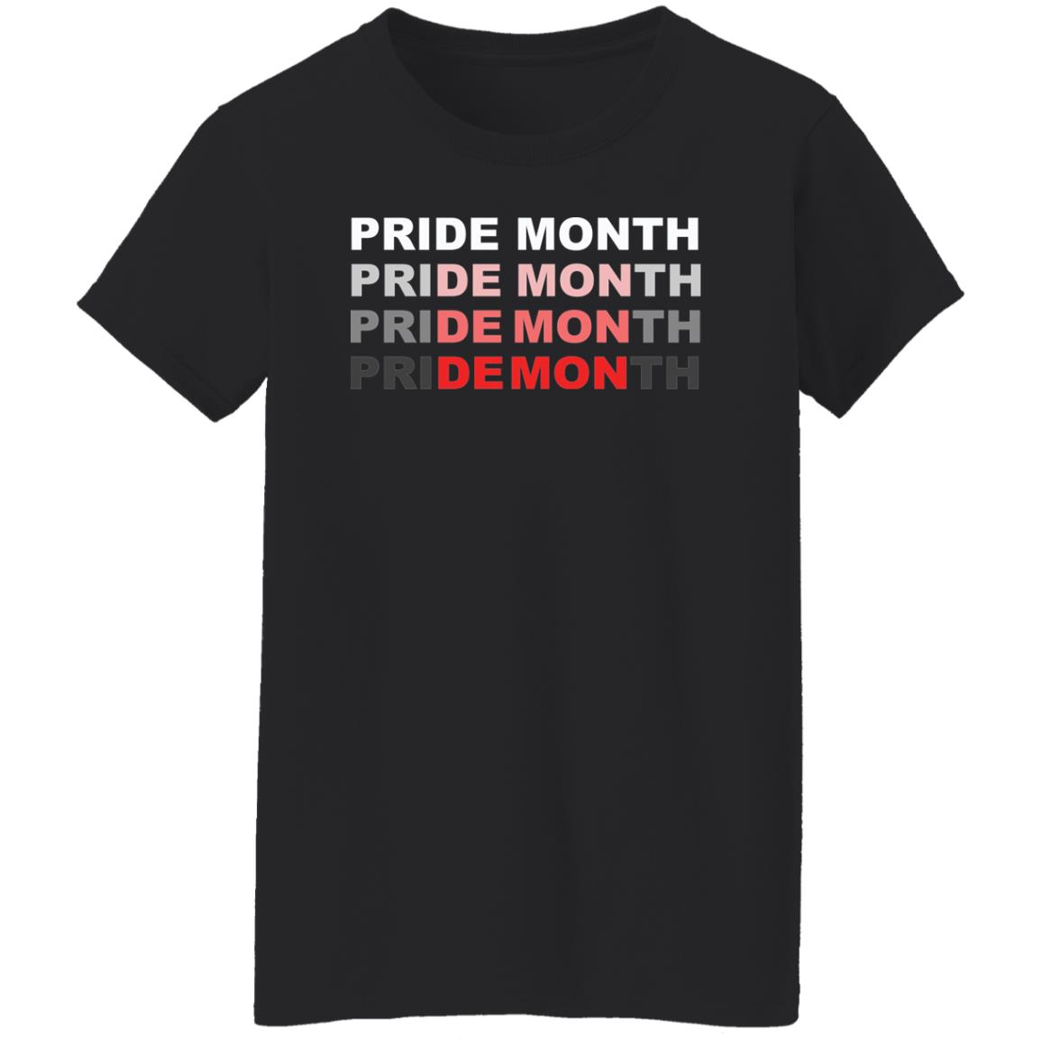Pride Month Demon Shirt Pride Month Demon Shirt