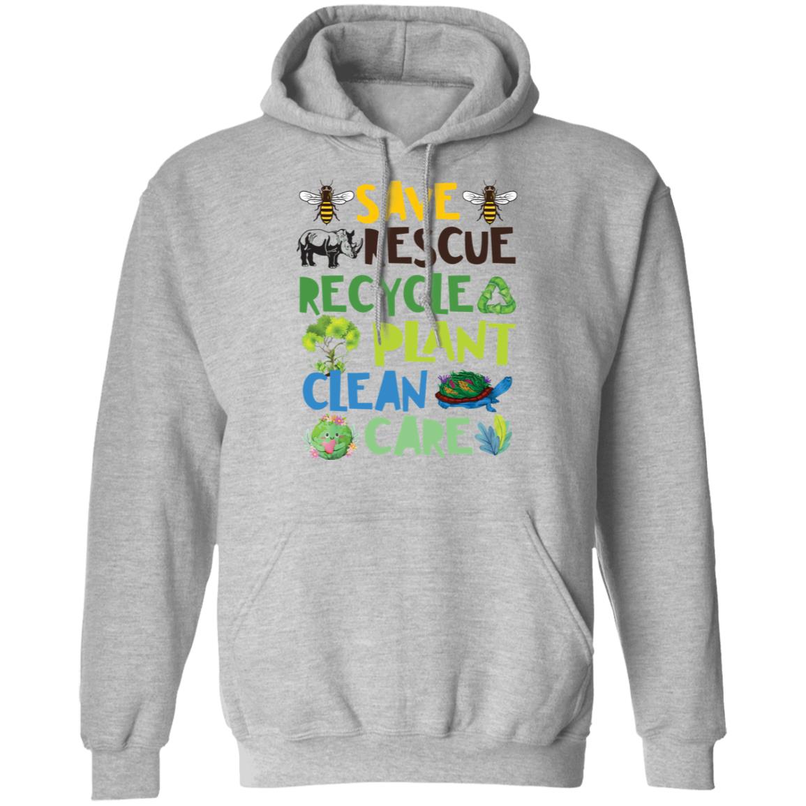 Save Rescue Recycle Plant Clean Care Shirt Save Rescue Recycle Plant Clean Care Shirt