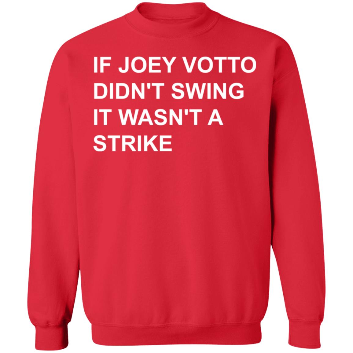 If Joey Votto Didn’T Swing It Wasn’T A Strike Shirt If Joey Votto Didn’T Swing It Wasn’T A Strike Shirt