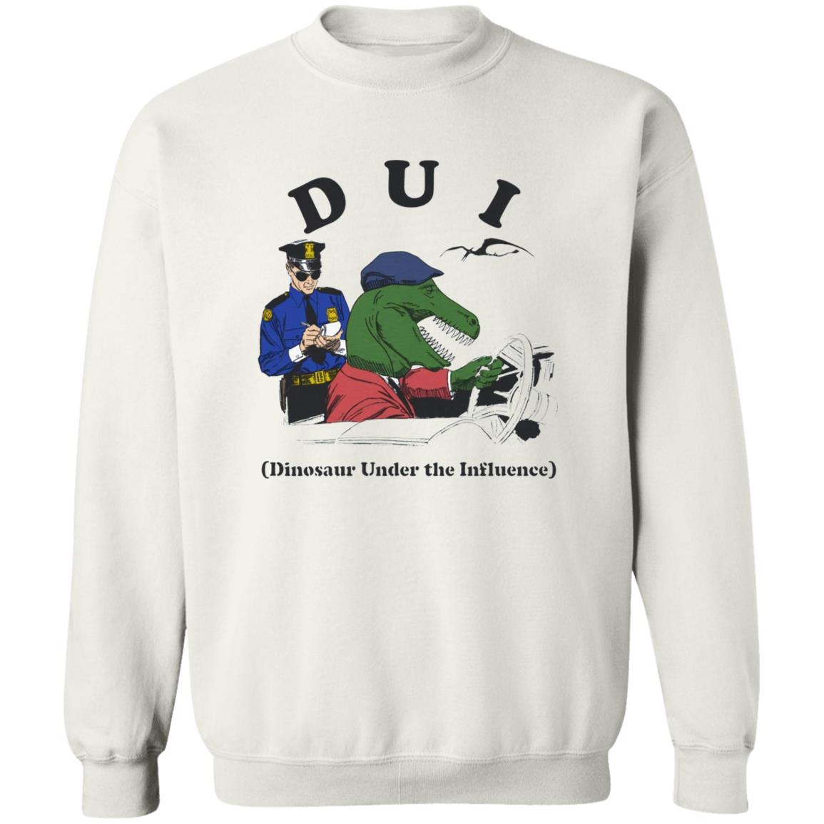 Dui Dinosaur Under The Influence T-Shirt Dui Dinosaur Under The Influence T-Shirt
