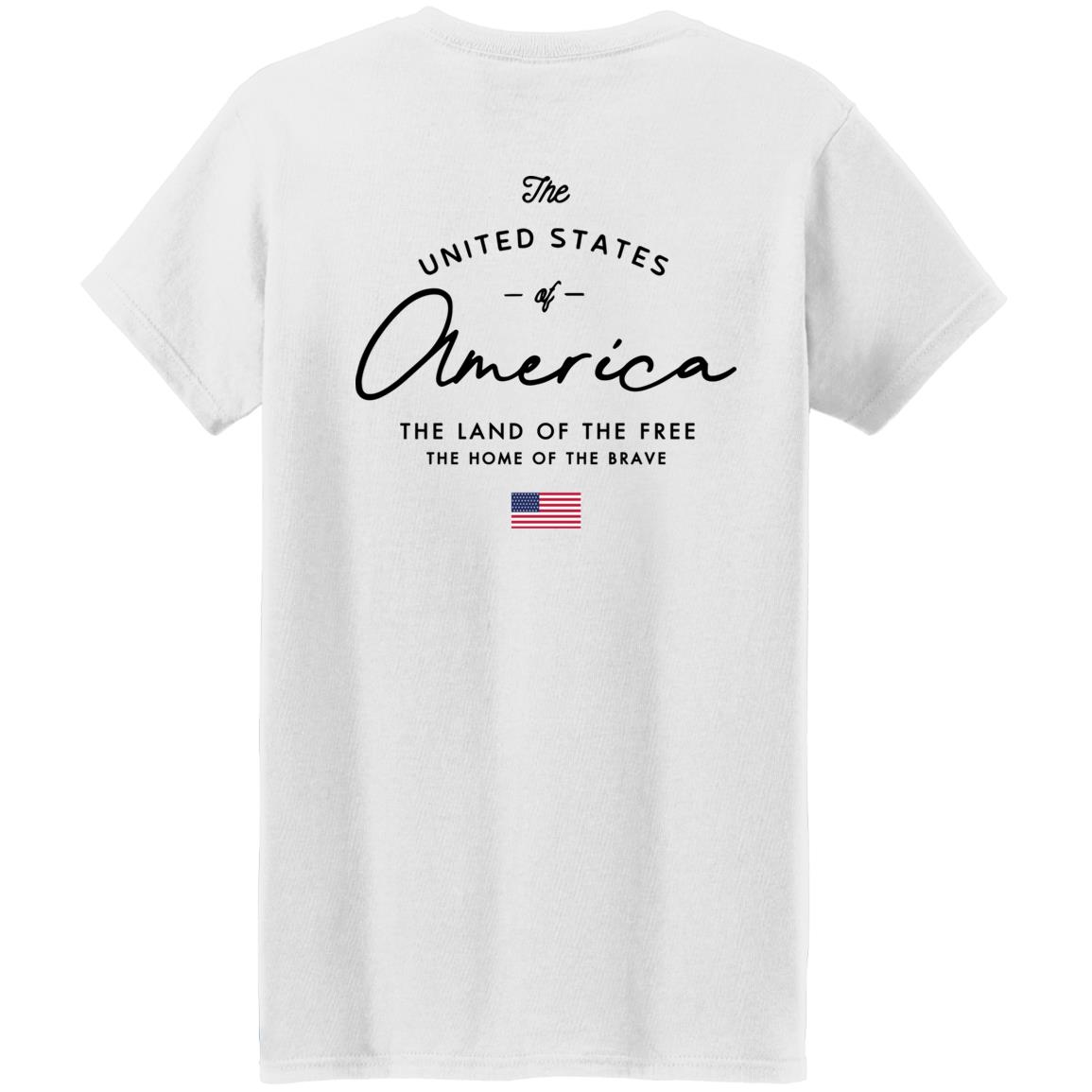 1776 United States America The Land Of The Free Shirt 1776 United States America The Land Of The Free Shirt
