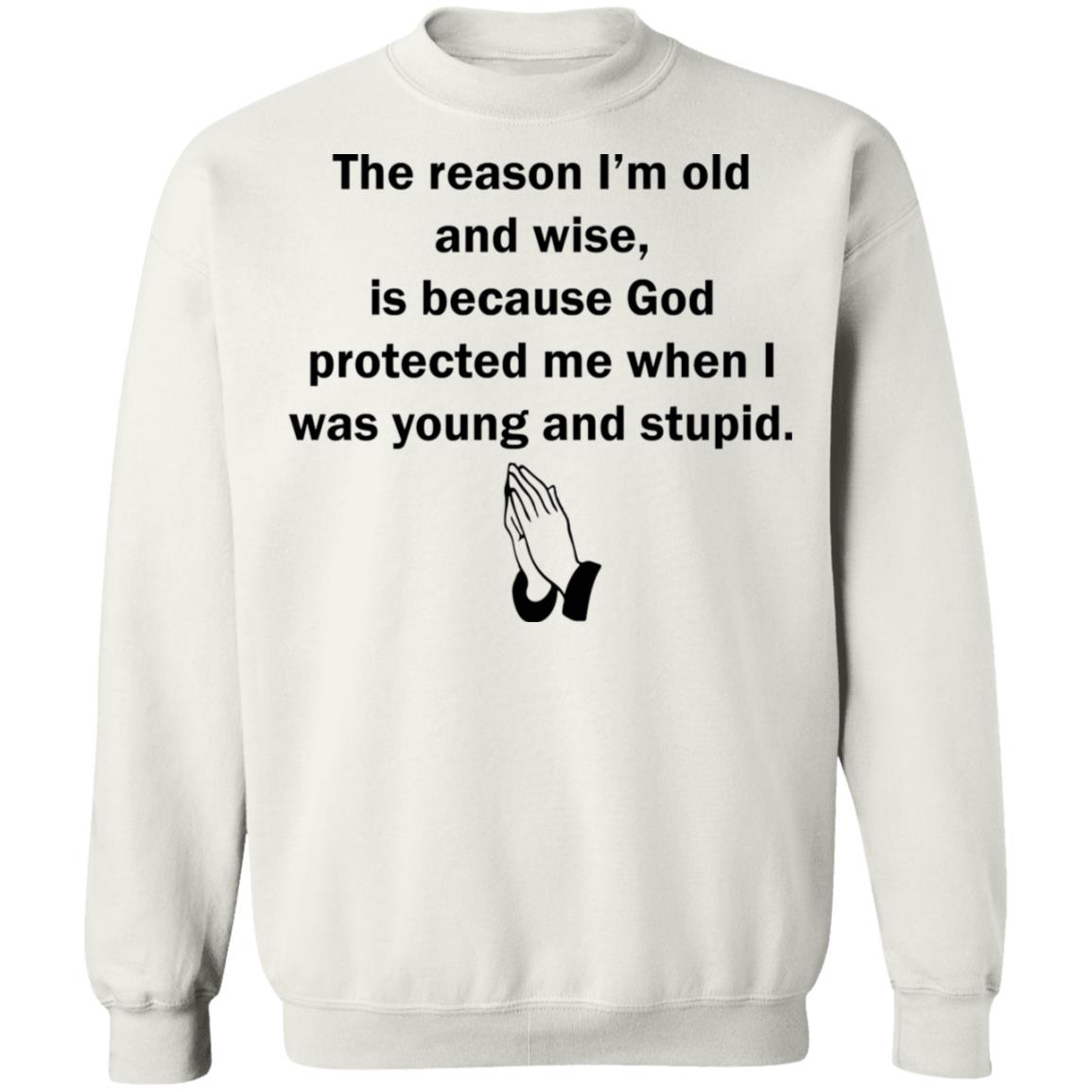 The Reason I’M Old And Wise Is Because God Protected Me T-Shirt The Reason I’M Old And Wise Is Because God Protected Me T-Shirt