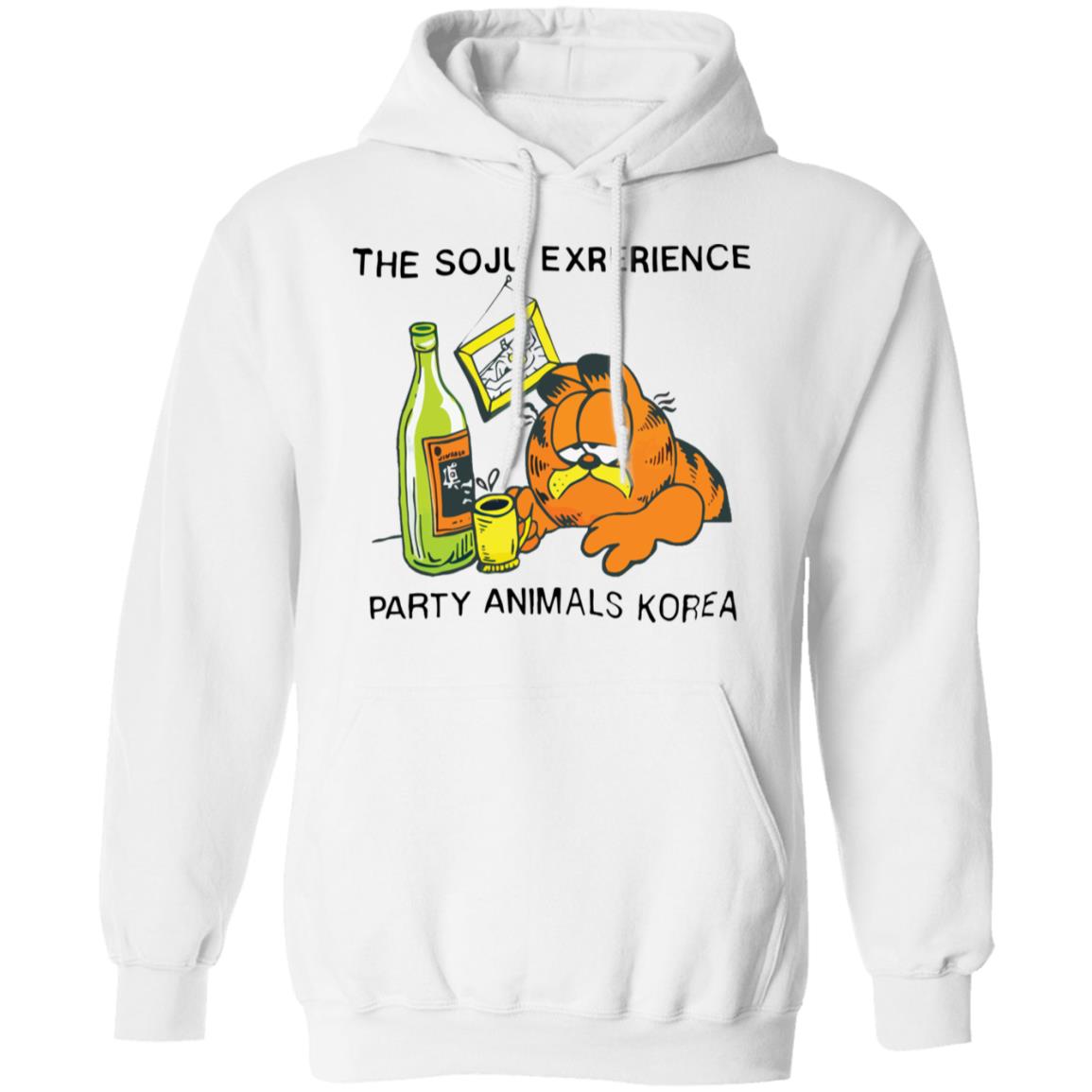 Garfield The Soju Experience Party Animals Korea Shirt Garfield The Soju Experience Party Animals Korea Shirt