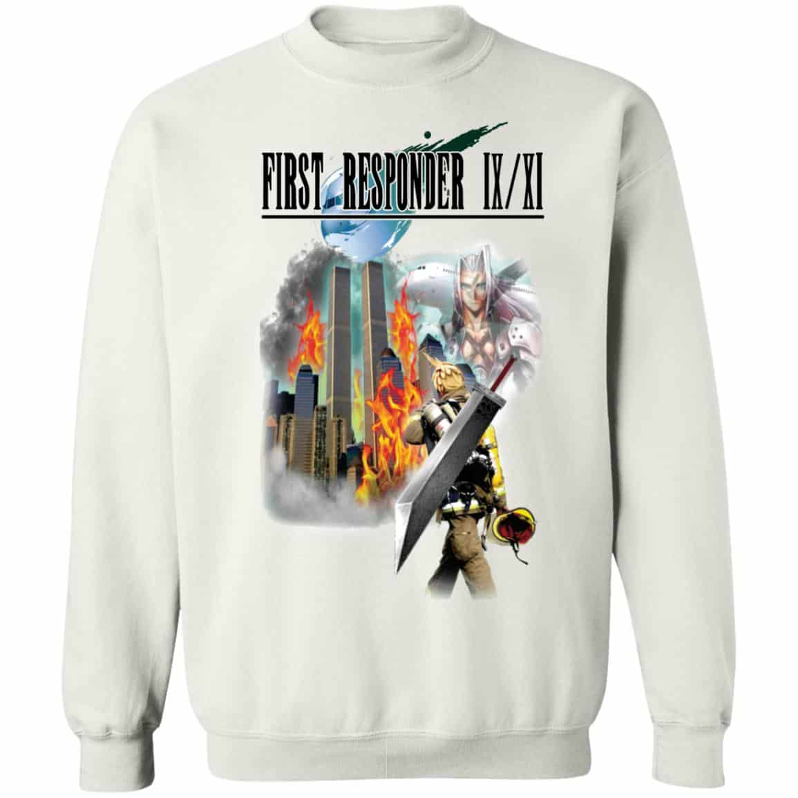 First Responder 9/11 Final Fantasy Shirt First Responder 9/11 Final Fantasy Shirt