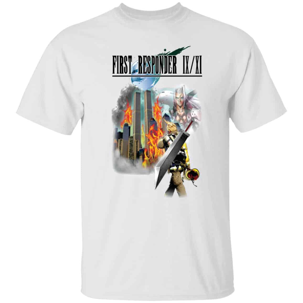 First Responder 9/11 Final Fantasy Shirt First Responder 9/11 Final Fantasy Shirt