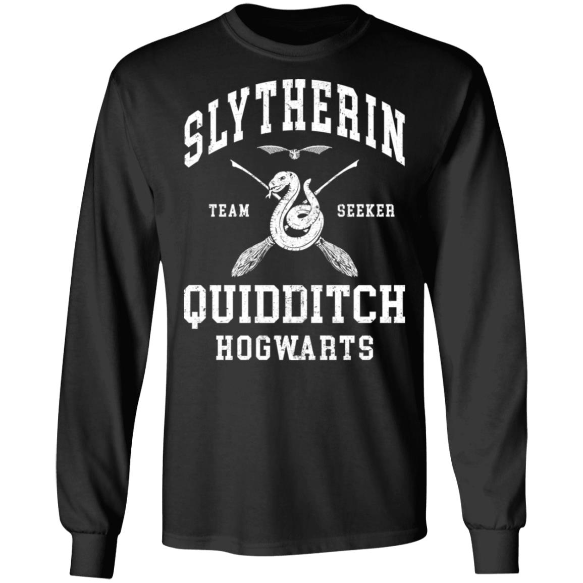 Slytherin Team Seeker Quidditch Hogwarts Shirt Slytherin Team Seeker Quidditch Hogwarts Shirt