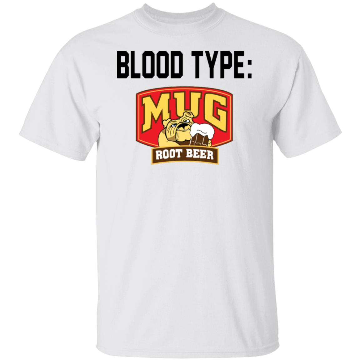 Pit Bull Blood Type Mug Root Beer Shirt