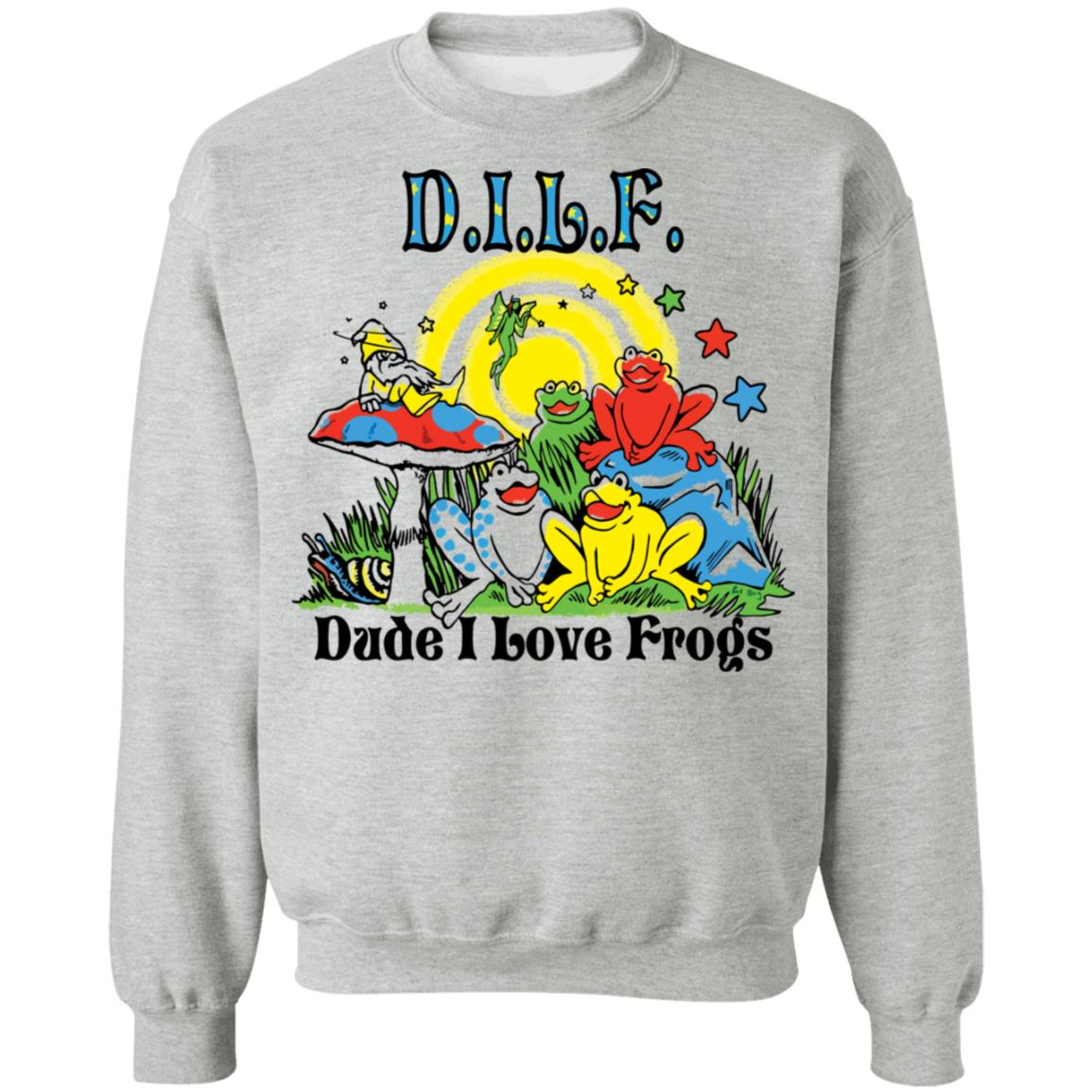 Dilf Dude I Love Frogs Shirt Dilf Dude I Love Frogs Shirt