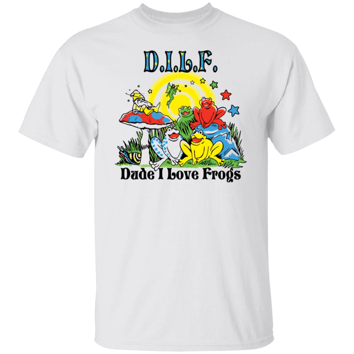 Dilf Dude I Love Frogs Shirt Dilf Dude I Love Frogs Shirt