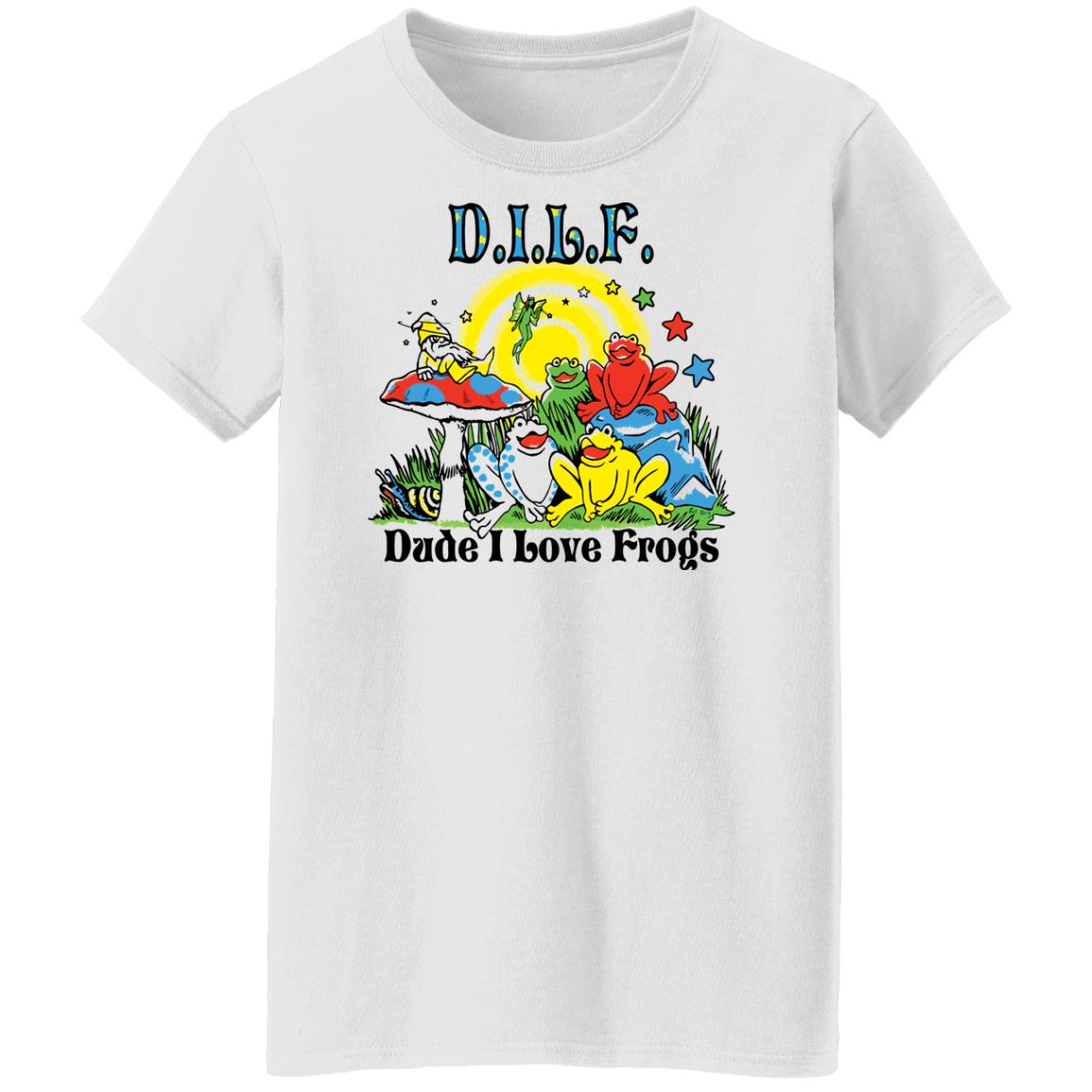 Dilf Dude I Love Frogs Shirt Dilf Dude I Love Frogs Shirt