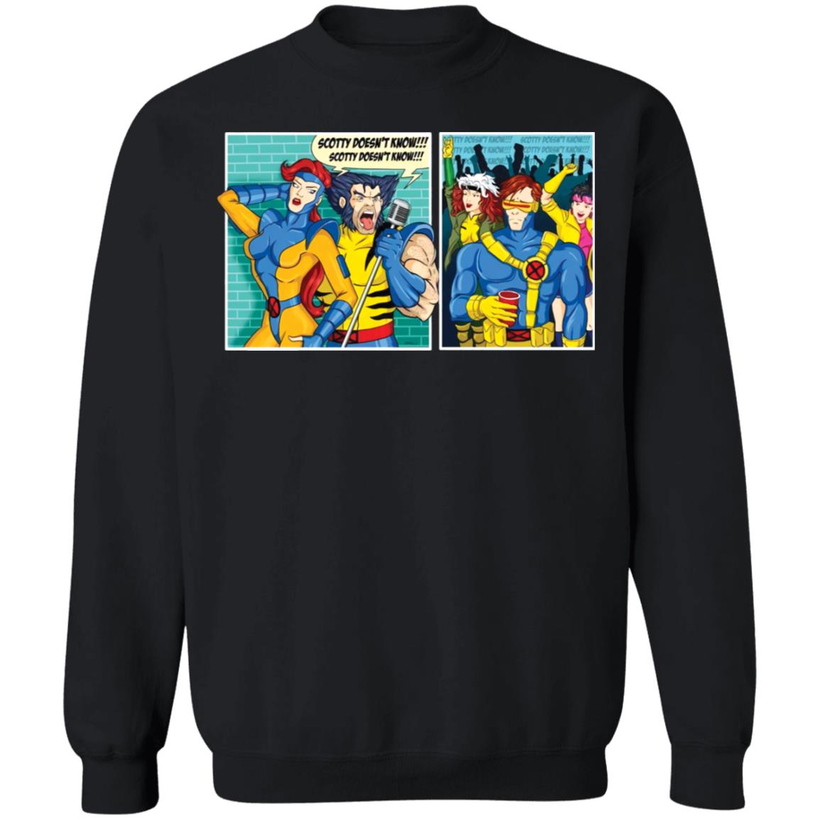 Jean Grey And Performance Scotty Doesn’T Know Mashup Xmen Shirt Jean Grey And Performance Scotty Doesn’T Know Mashup Xmen Shirt